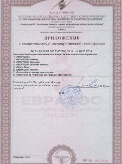 2015.03.25 Бердск - Приложение к сертификату, Профили поливинилхлоридные системы Rehau.